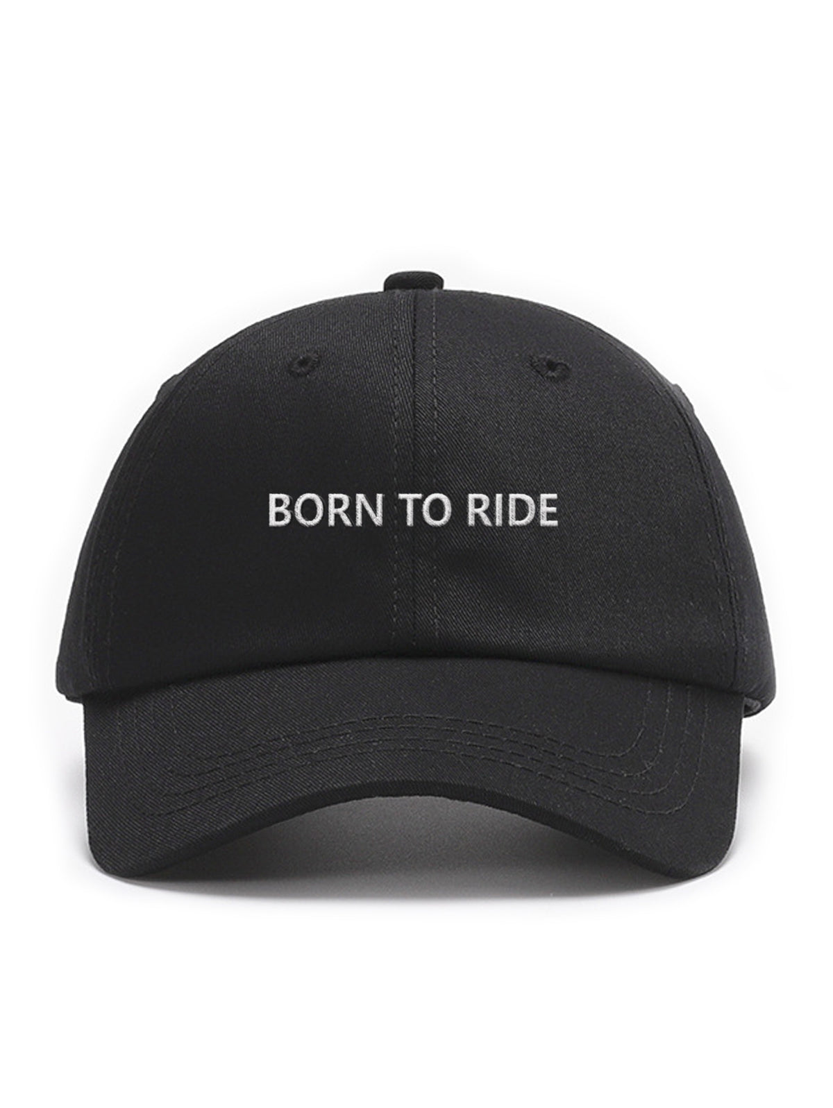 BORN TO RIDE – cap, Black