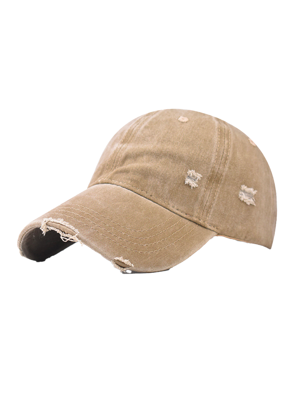 Distressed Cap without an embroidery - Capkov.com washed cap-Hat-Capkov