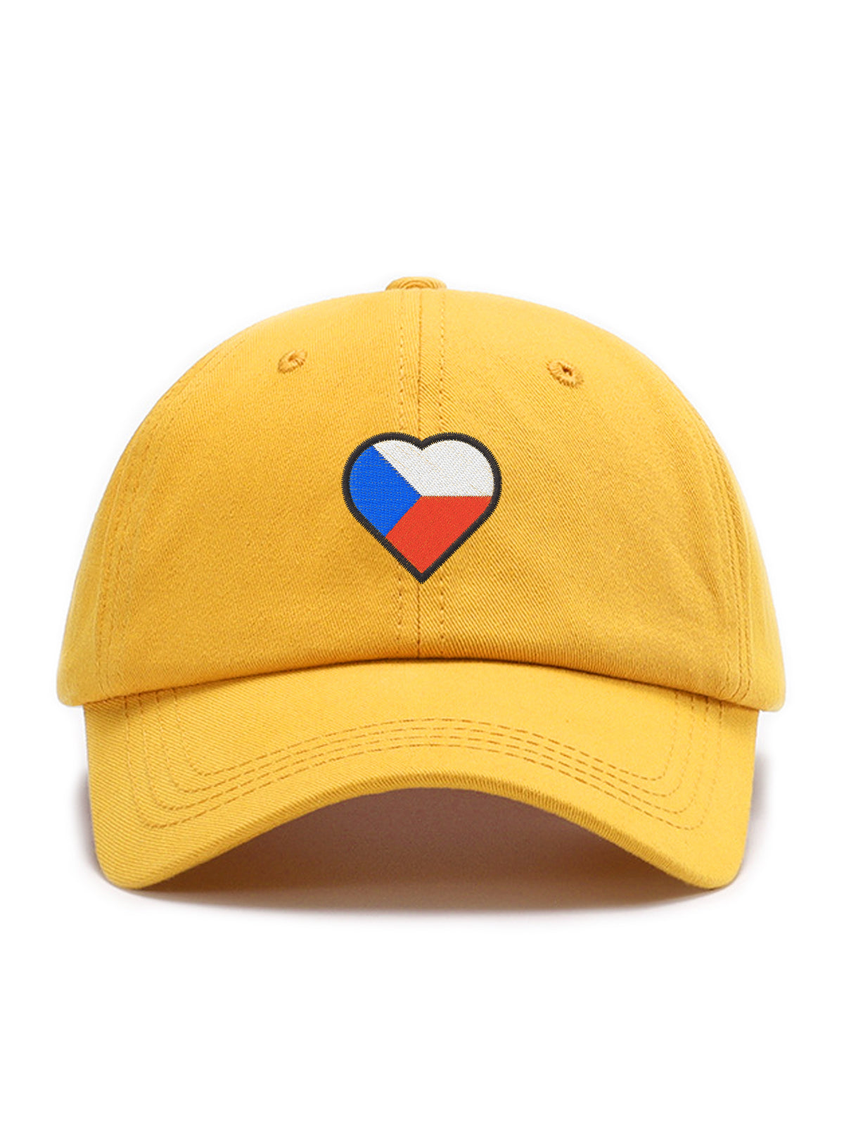 CZECH HEART – cap, Yellow – photo 8 of 12