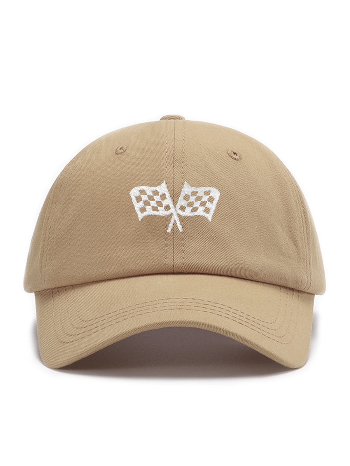 CHECKERED FLAG – cap, Sand – photo 5 of 12