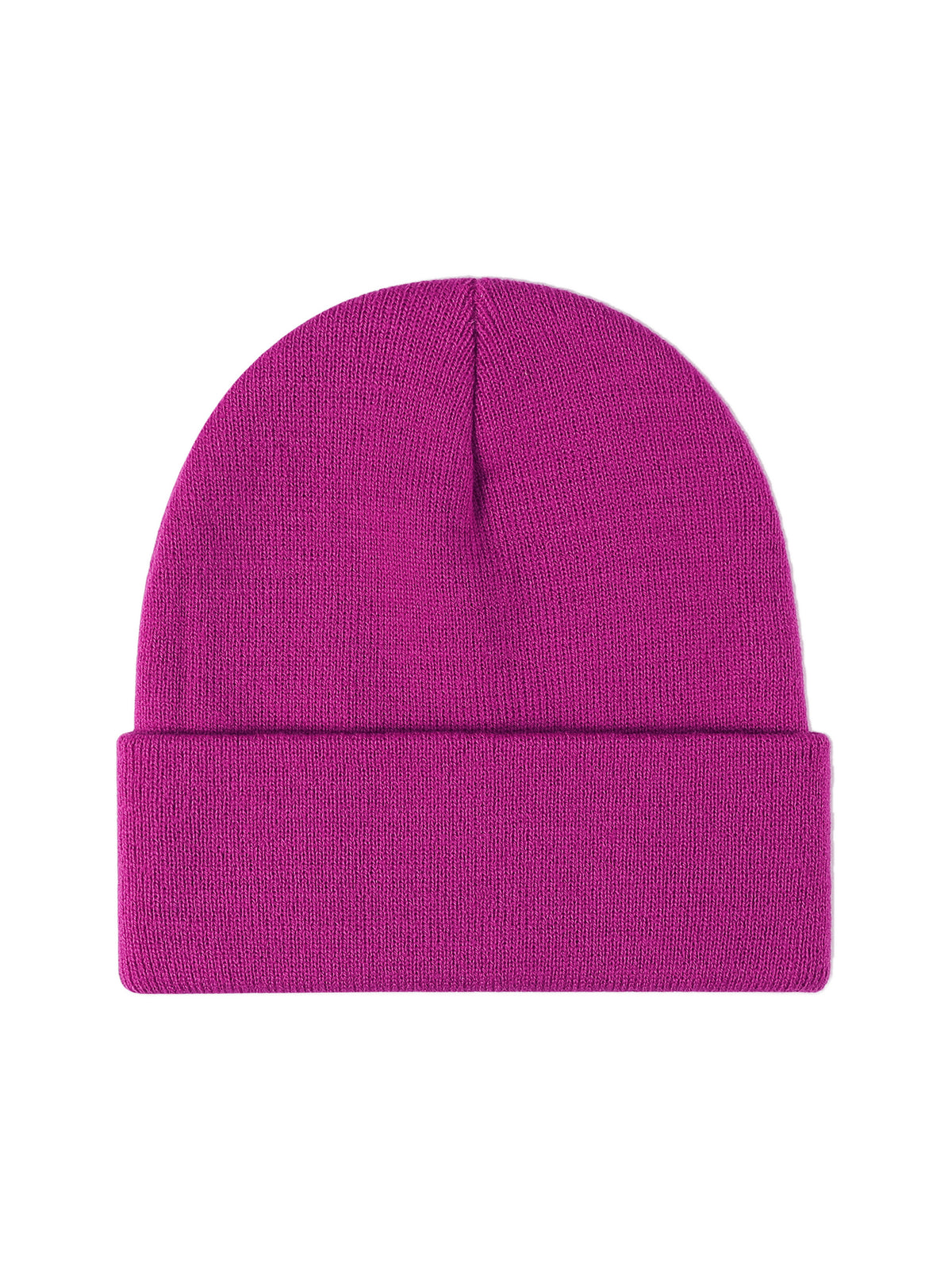 Basic Without Embroidery – Winter Beanie, Fuchsia – photo 14 of 19