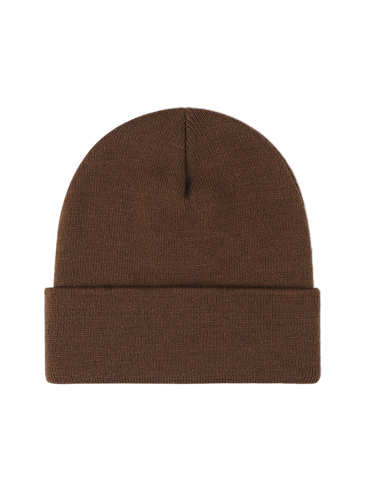 Basic Without Embroidery – Winter Beanie, Brown – photo 3 of 19