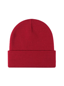 Basic Without Embroidery – Winter Beanie, Red