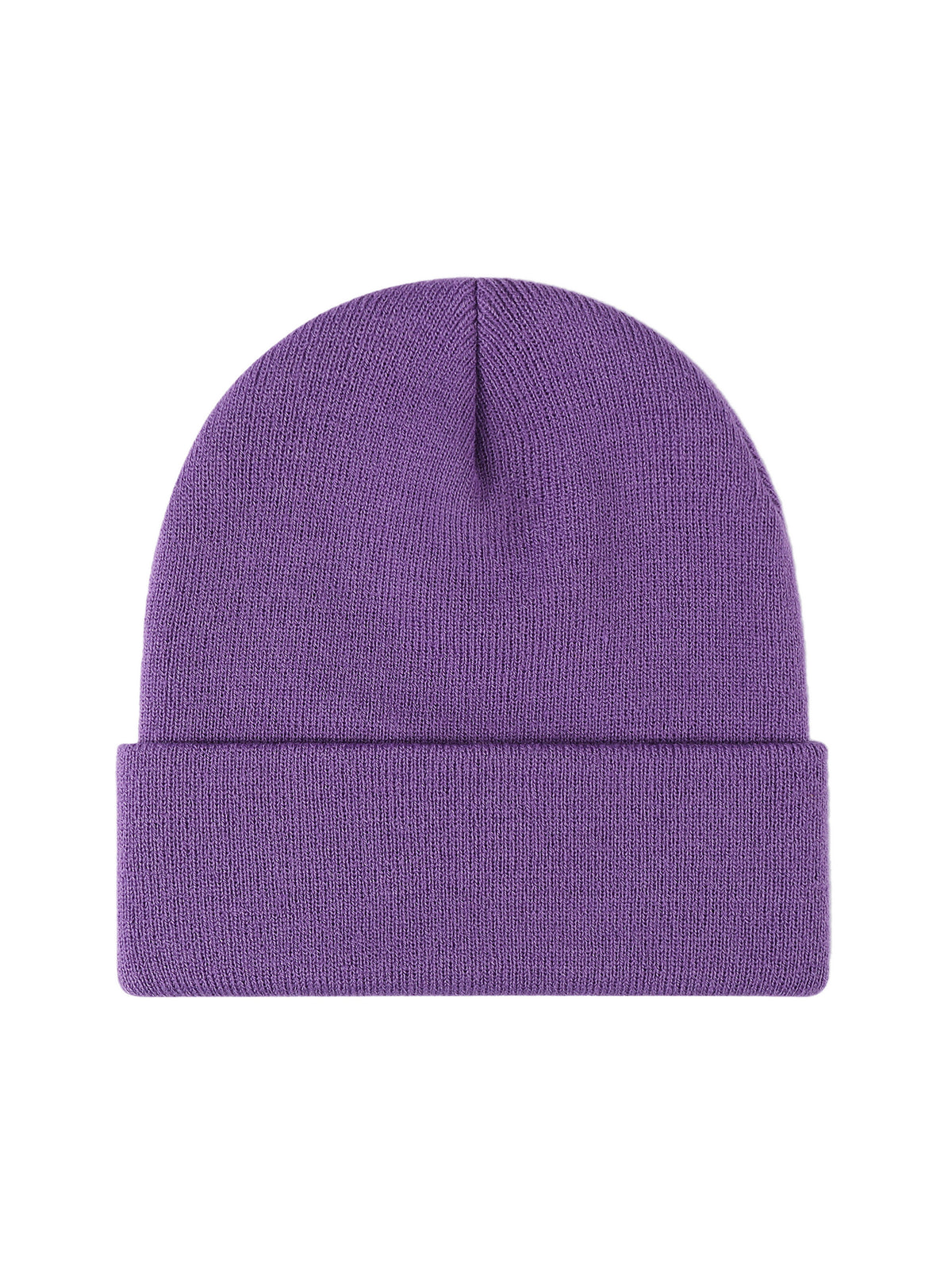 Basic Without Embroidery – Winter Beanie, Purple – photo 11 of 19