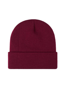 Basic Without Embroidery – Winter Beanie, Wine