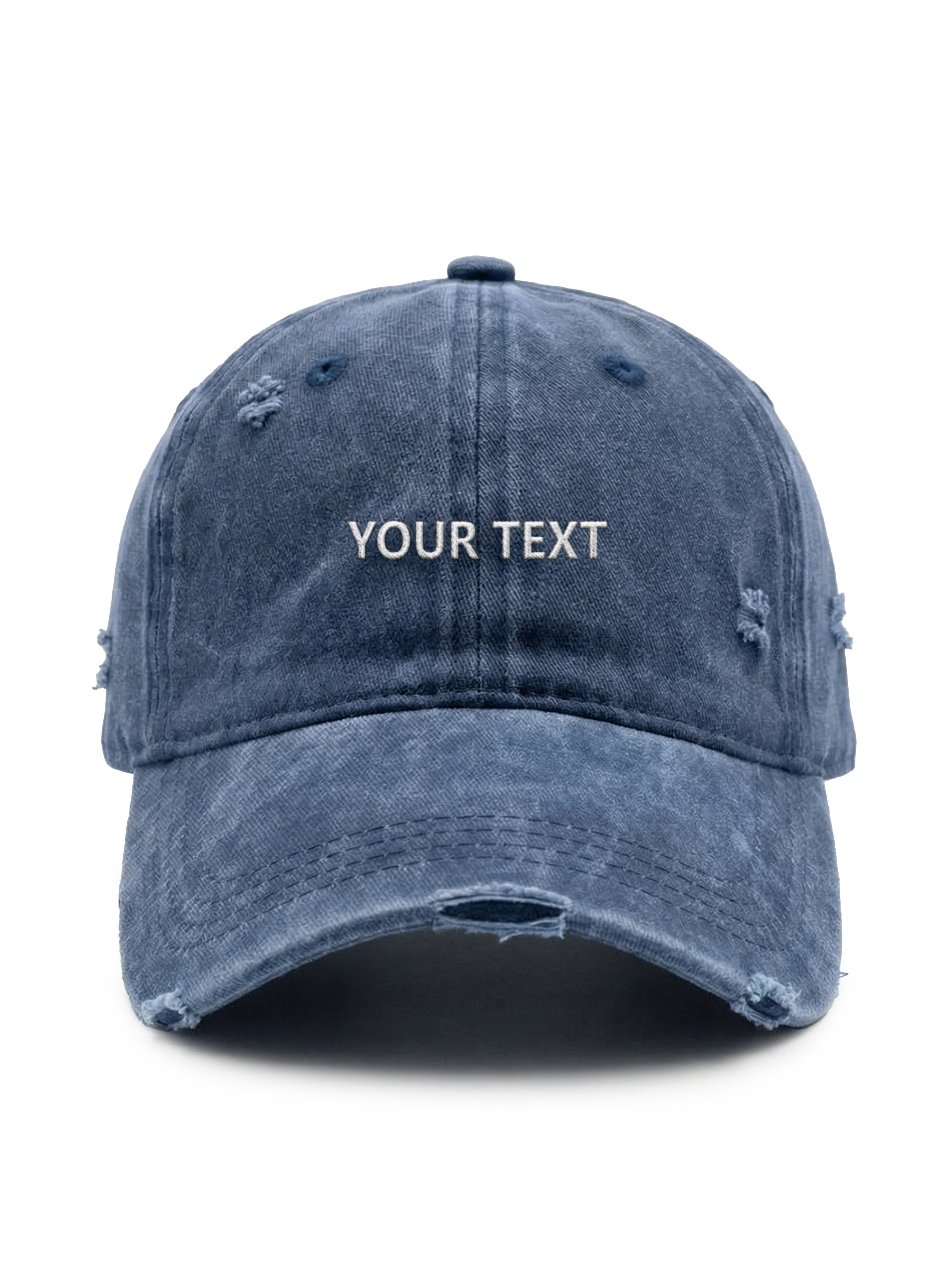 ✂️ Your own design TEXT - Capkov.com distressed cap