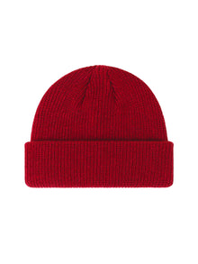 Fisherman Without Embroidery – Winter Beanie, Wine