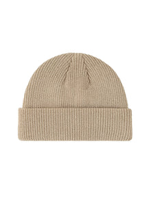 Fisherman Without Embroidery – Winter Beanie, Sand