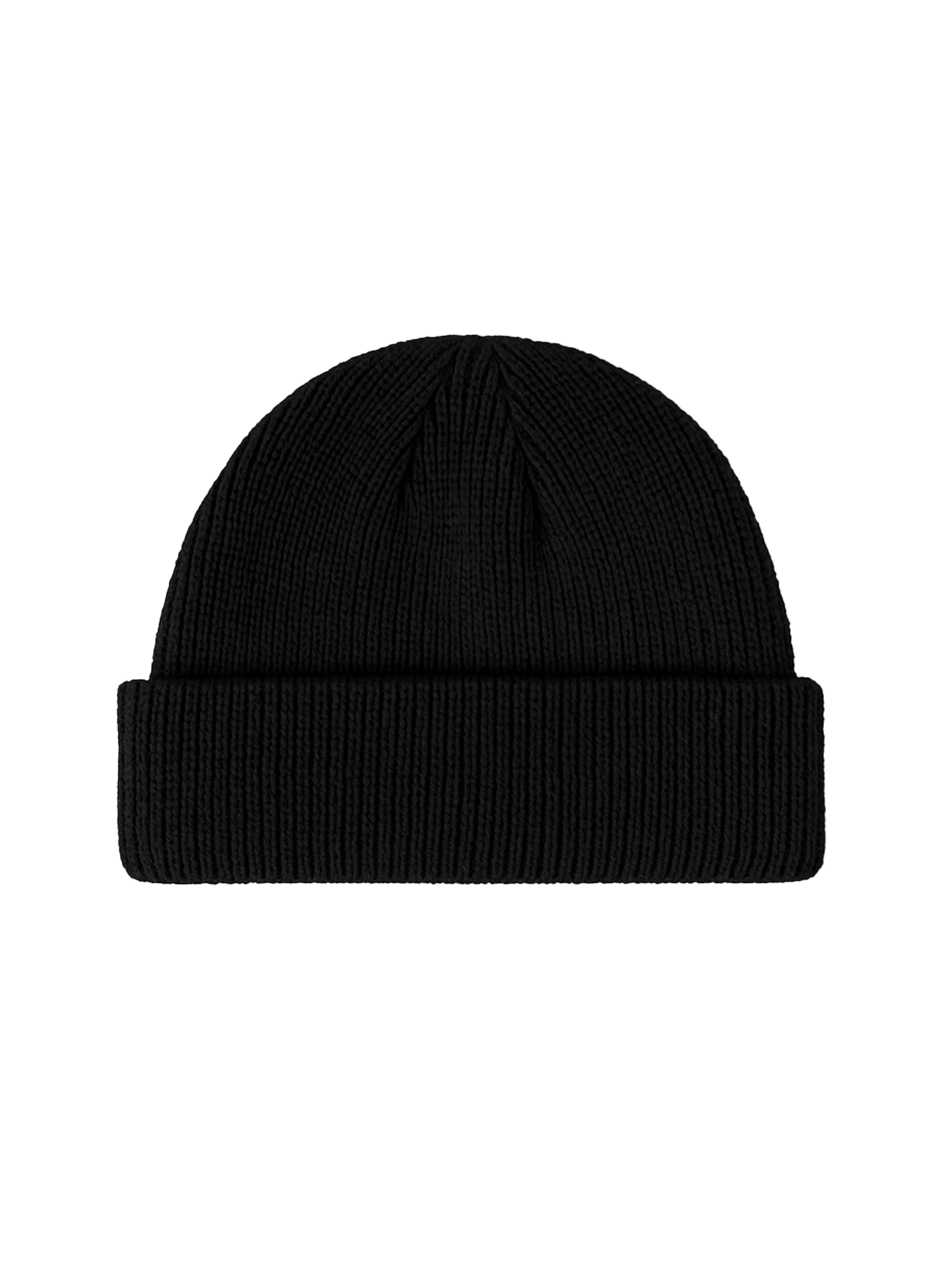 Fisherman Without Embroidery – Winter Beanie, Black – photo 5 of 13