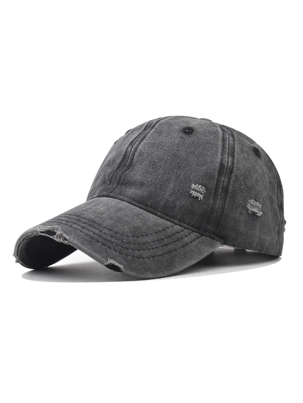 Distressed Cap without an embroidery - Capkov.com washed cap-Hat-Capkov