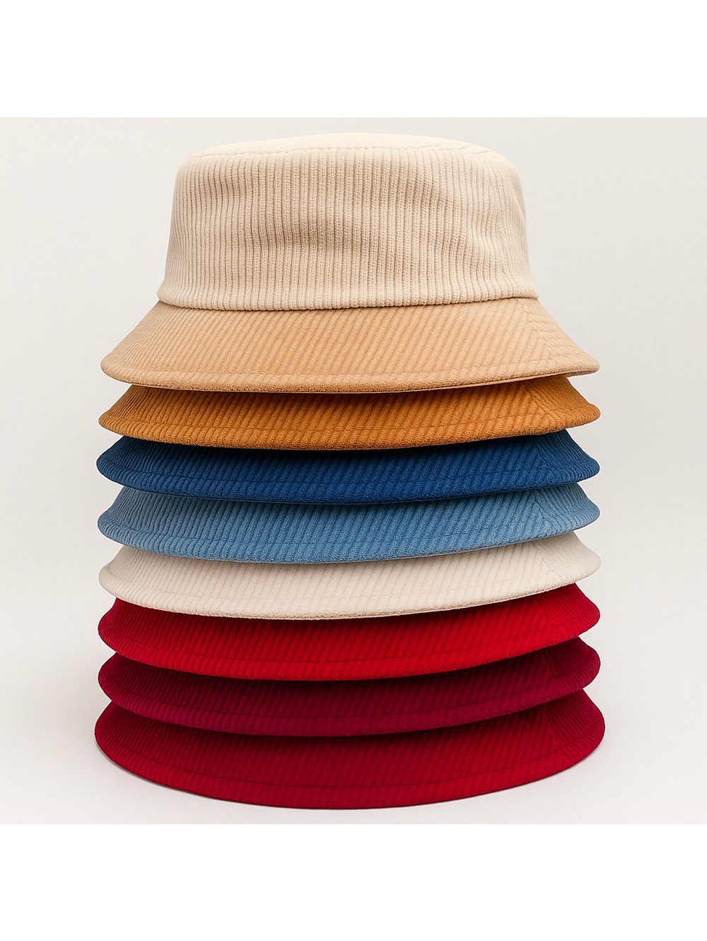 Corduroy Bucket Hat without an embroidery - Capkov.com hat corduroy-Hat-Capkov