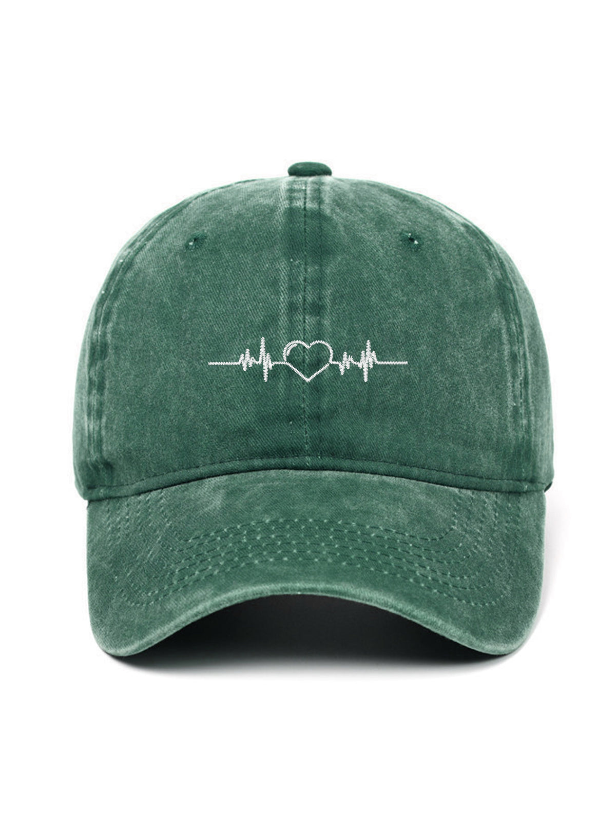 HEARTBEAT – washed cap, Washed Green – photo 9 of 9