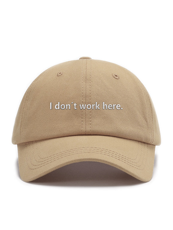 I don´t work here