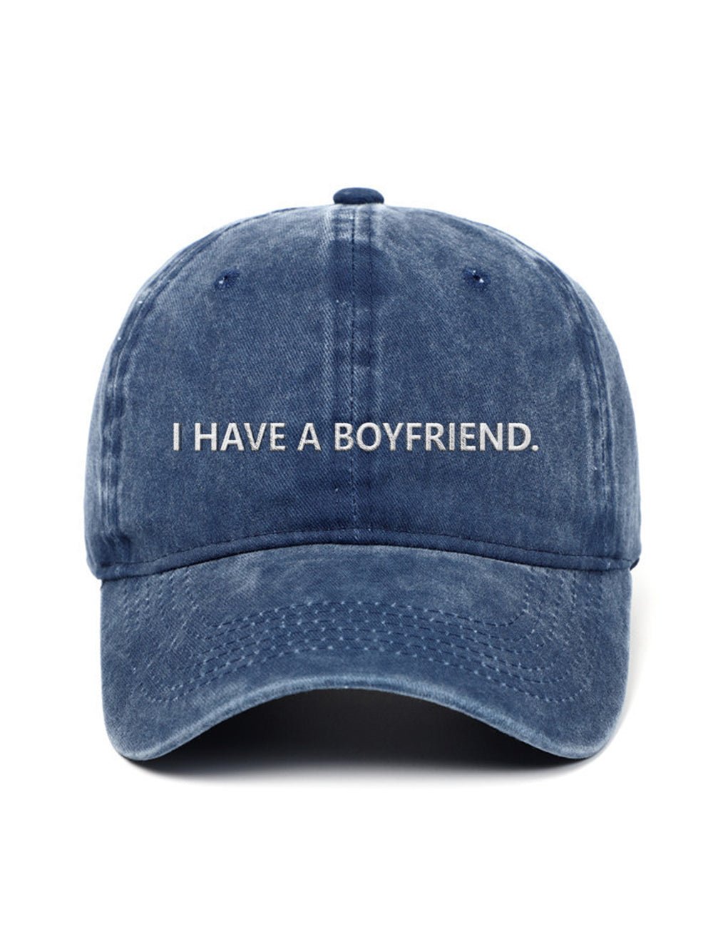 I HAVE A BOYFRIEND. - Capkov.com washed cap-Hat-Capkov