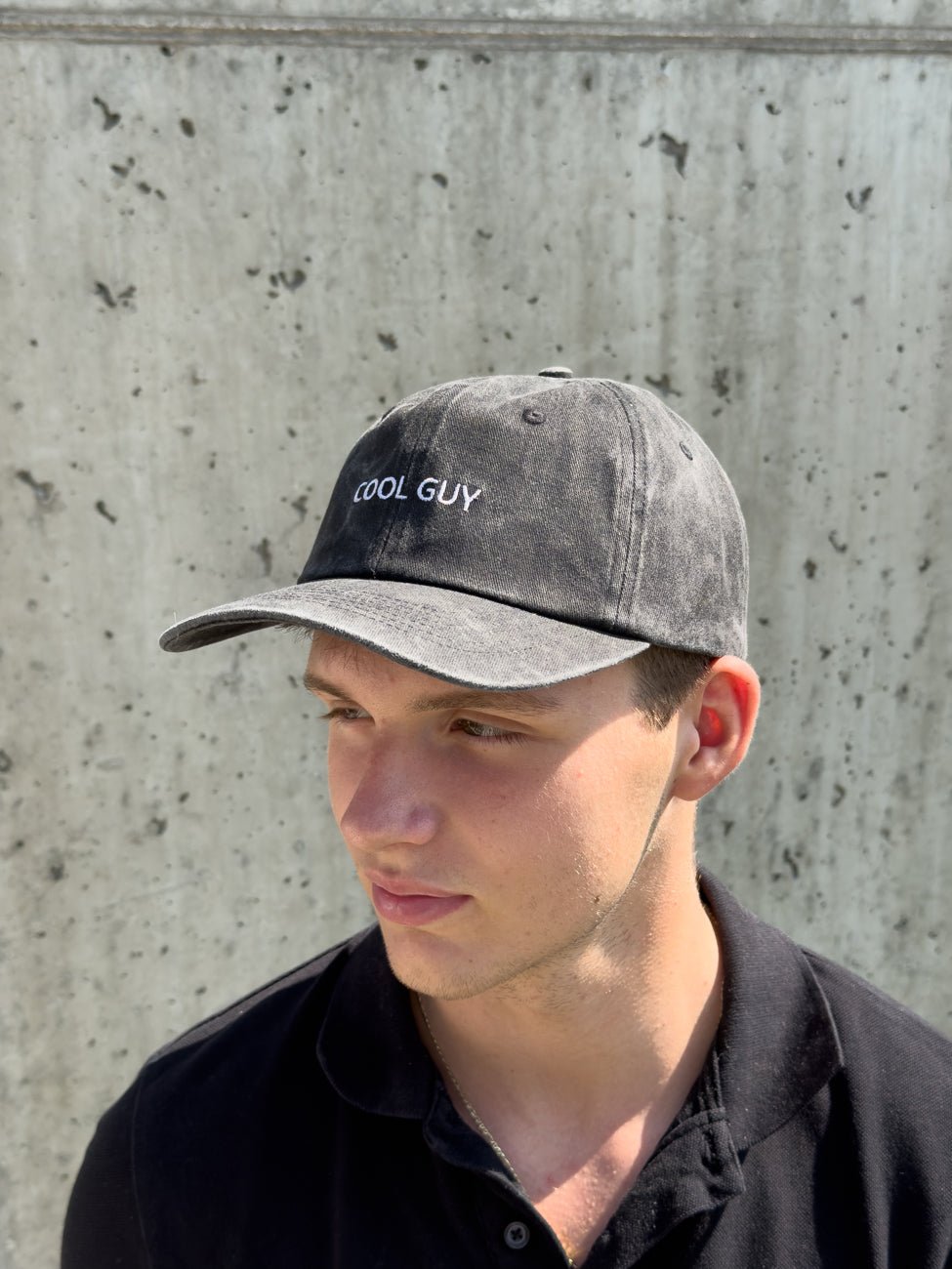 COOL GUY - Capkov.com washed cap-Hat-Capkov