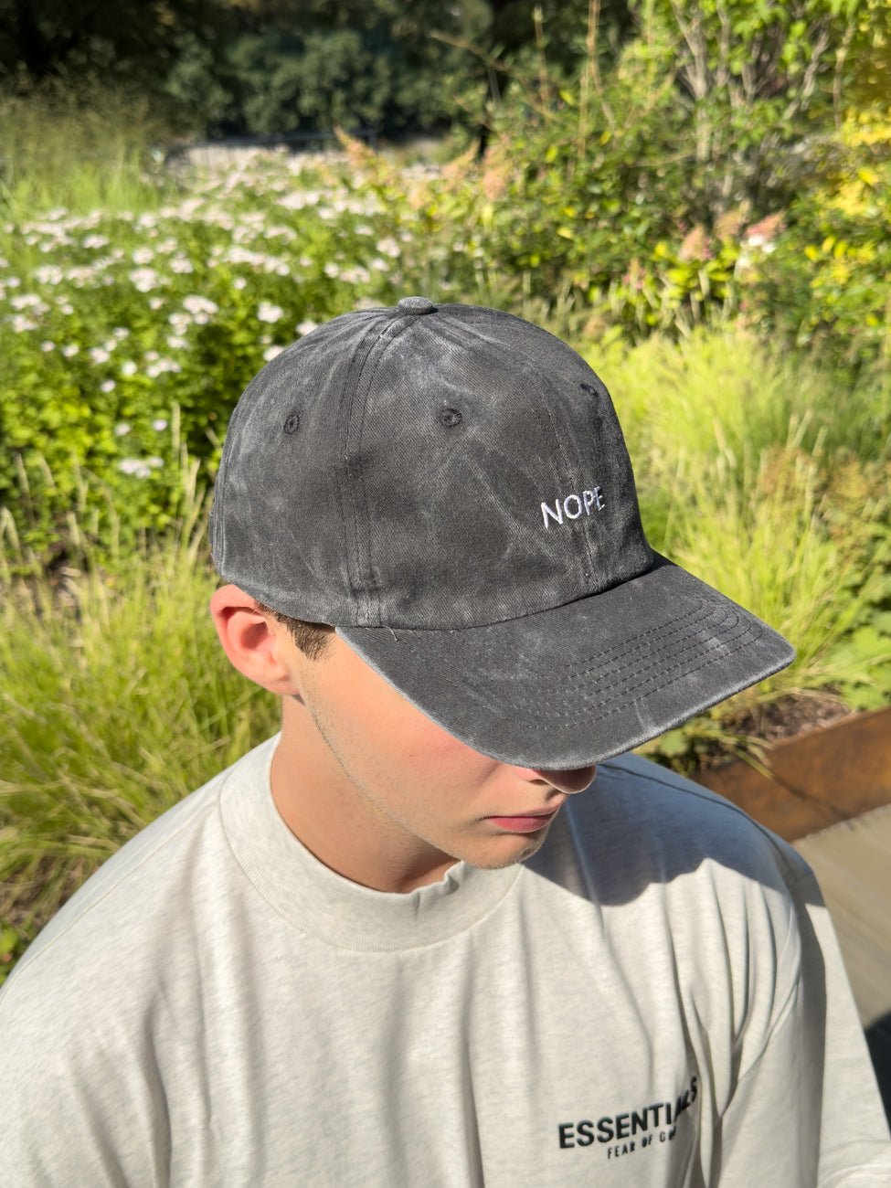 NOPE - Capkov.com washed cap-Hat-Capkov