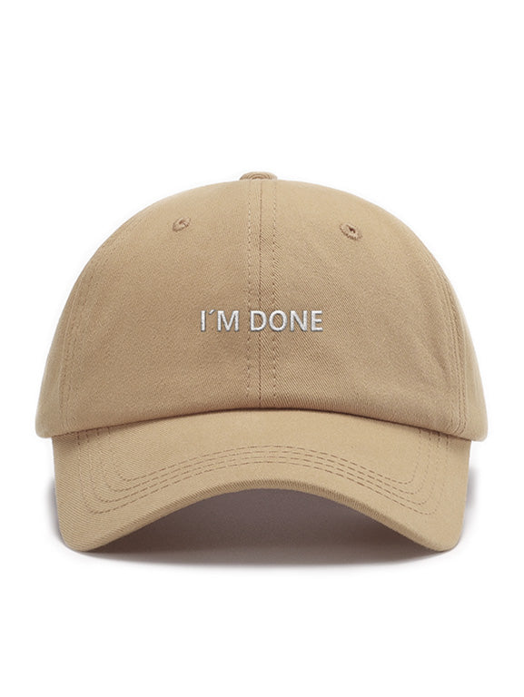 I´M DONE