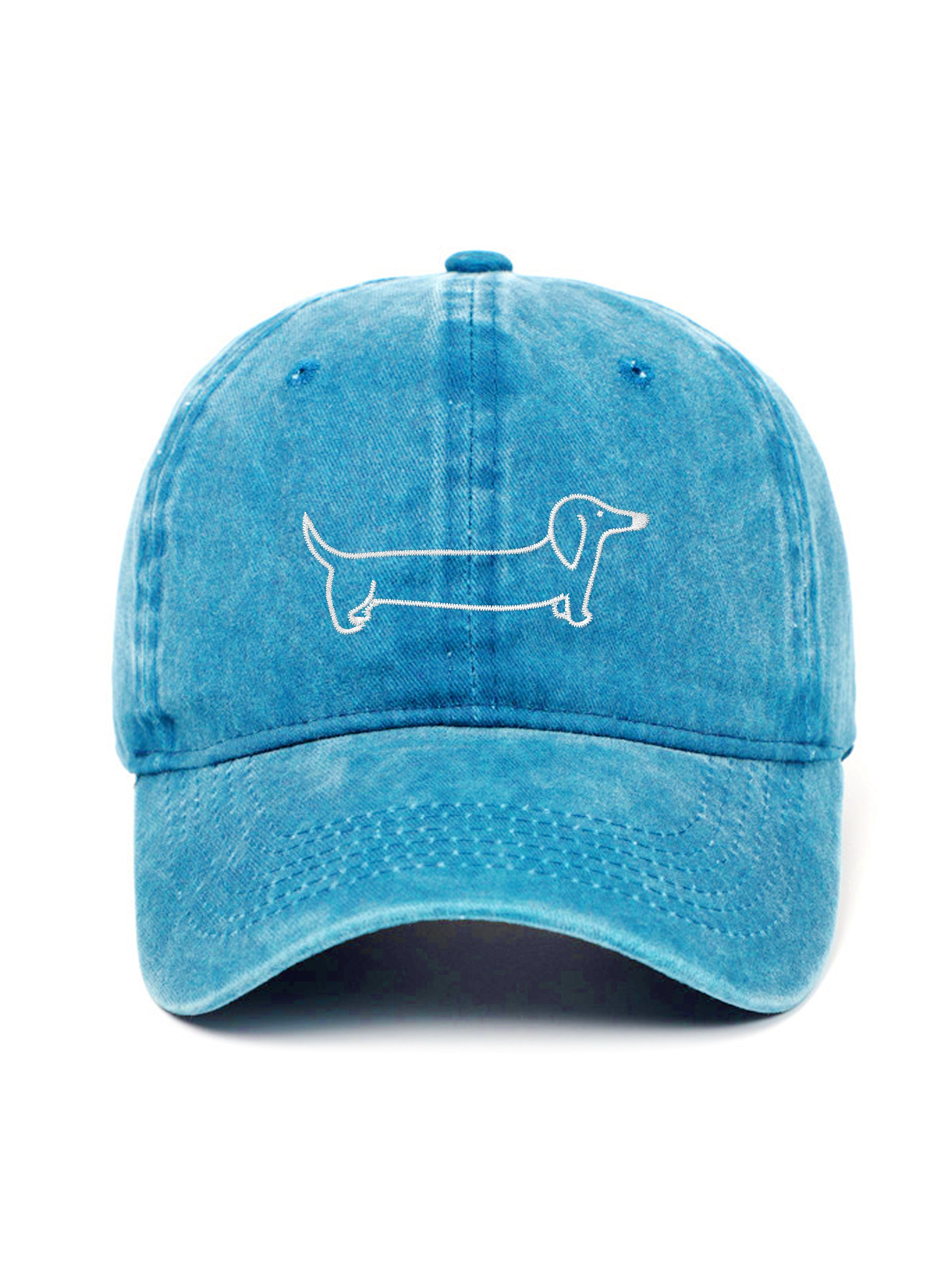 DACHSHUND - Capkov.com washed cap-Hat-Capkov