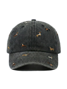 Dachshund – washed cap, Washed Black – photo 2 of 4