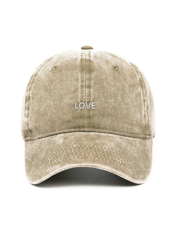 LOVE. - Capkov.com washed cap-Hat-Capkov