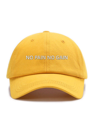 NO PAIN NO GAIN