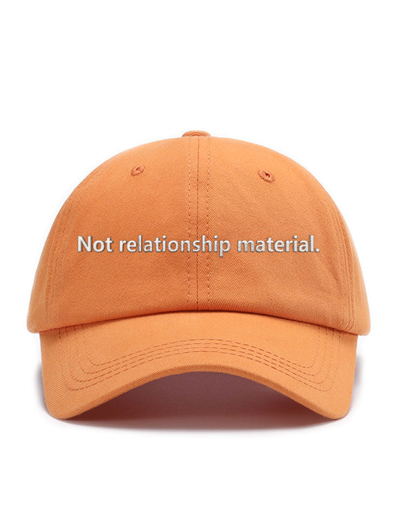 Not relationship material
