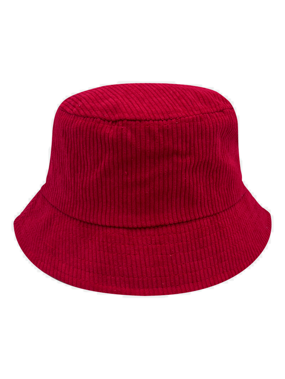 Corduroy Bucket Hat without embroidery – hat – cap, Red – photo 9 of 9
