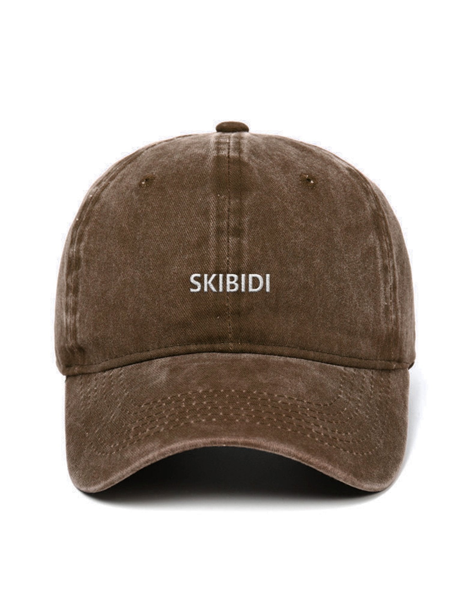 SKIBIDI - Capkov.com washed cap-Hat-Capkov