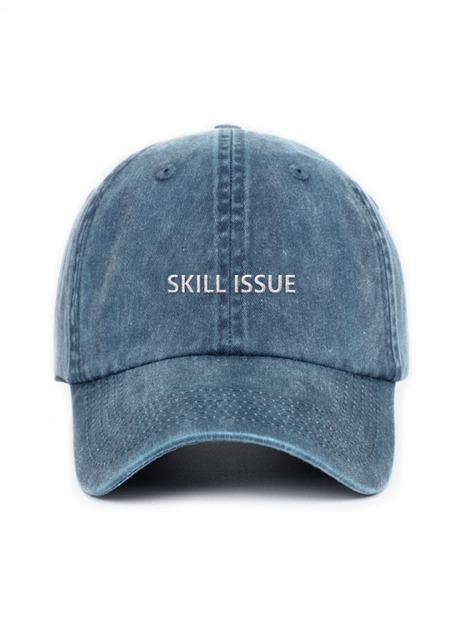 SKILL ISSUE - Capkov.com washed cap-Hat-Capkov