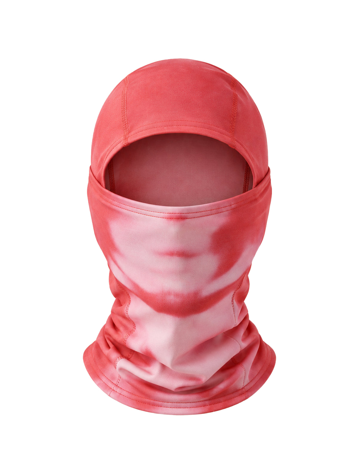 Heat-reactive Ski Mask Without Embroidery – winter gear – beanie, Red