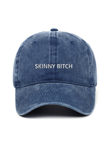 SKINNY BITCH – washed cap, Washed Denim – photo 5 of 13
