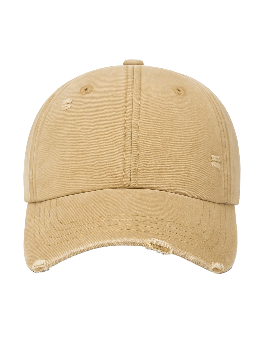 Distressed Cap without an embroidery - Capkov.com washed cap-Hat-Capkov