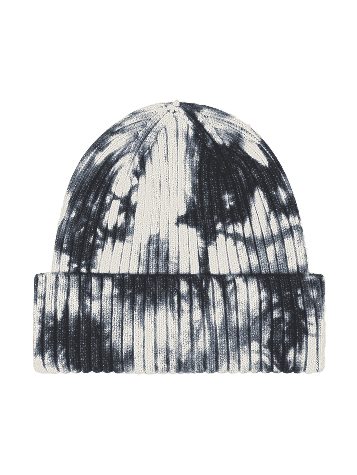 Tie Dye without embroidery – Winter Beanie, Grey-black – photo 5 of 5