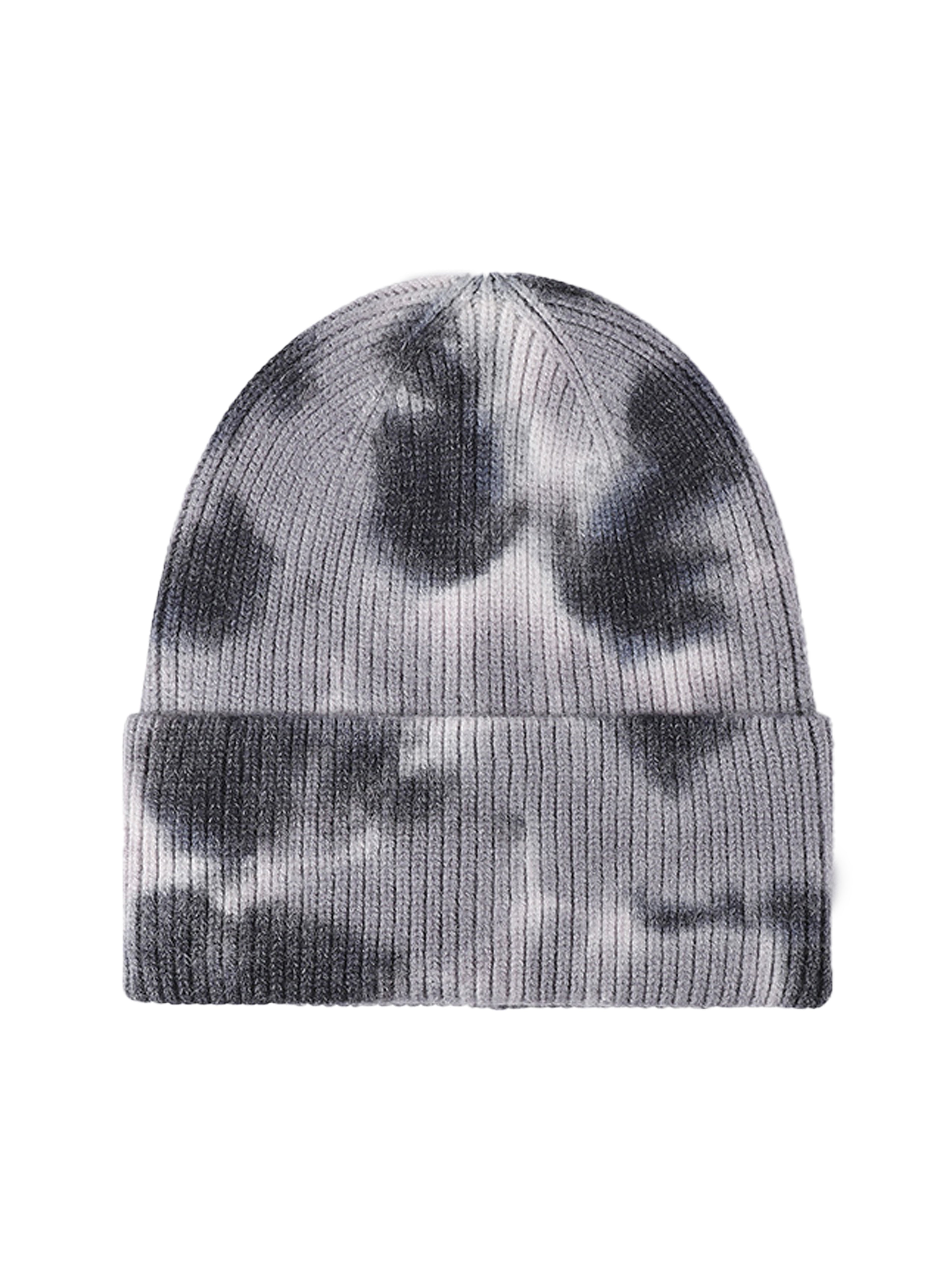Tie Dye Without Embroidery – Winter Beanie, Grey-black – photo 3 of 7