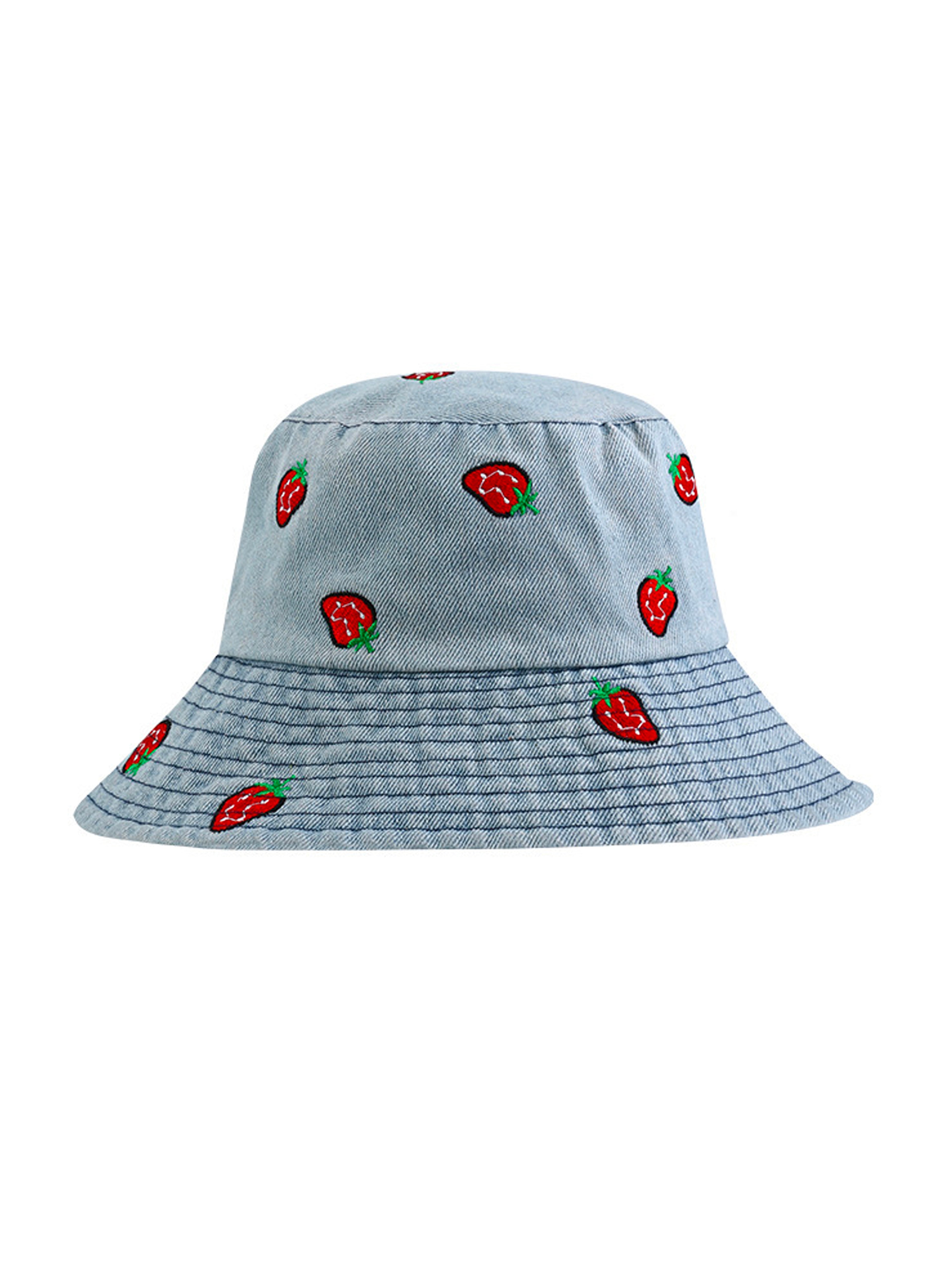 Bucket Hat Strawberries - Capkov.com hat-Hat-Capkov