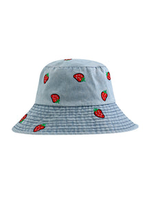 Bucket Hat Strawberries - Capkov.com hat-Hat-Capkov