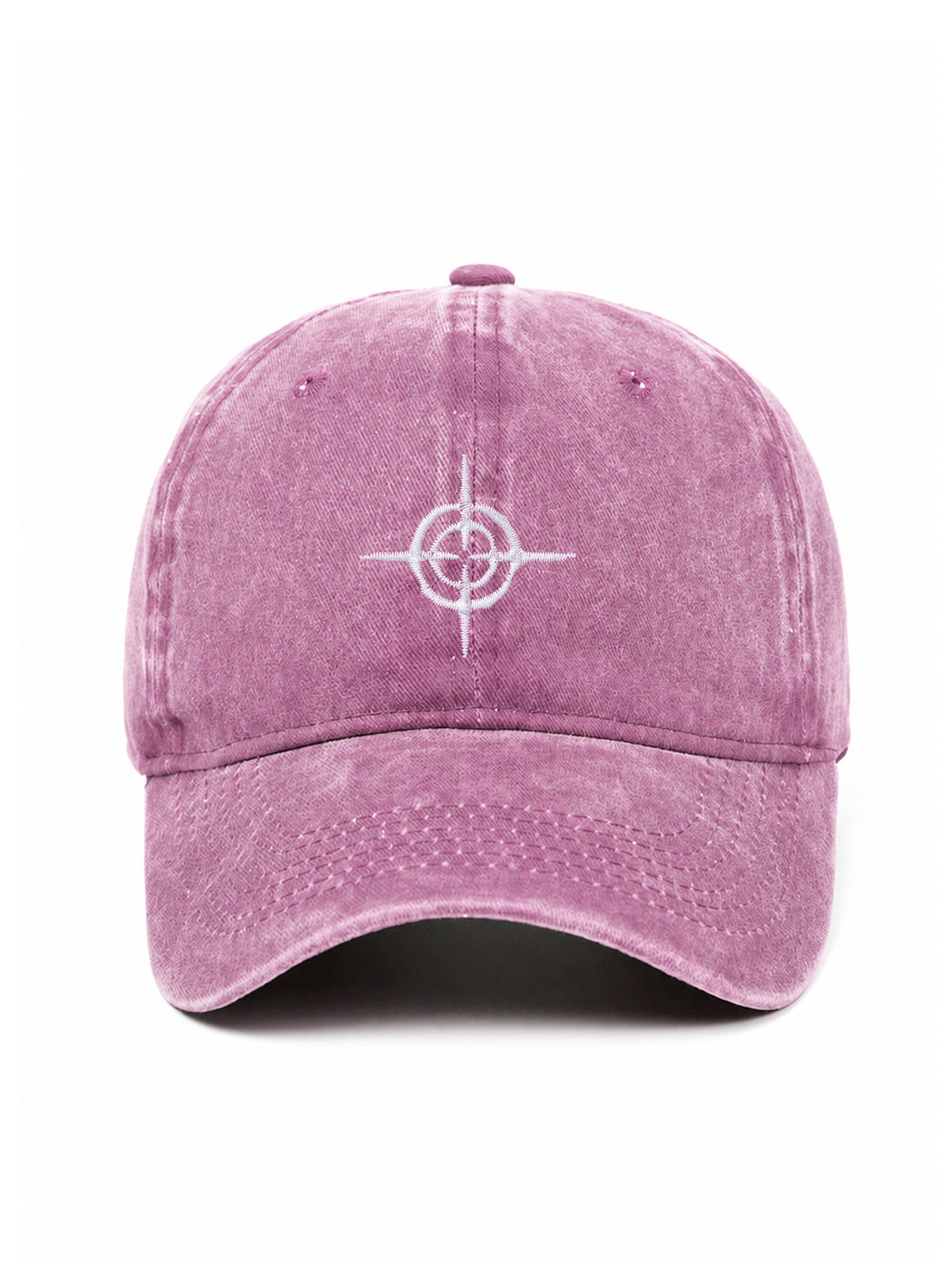 BULLSEYE - Capkov.com Washed Cap – bílá