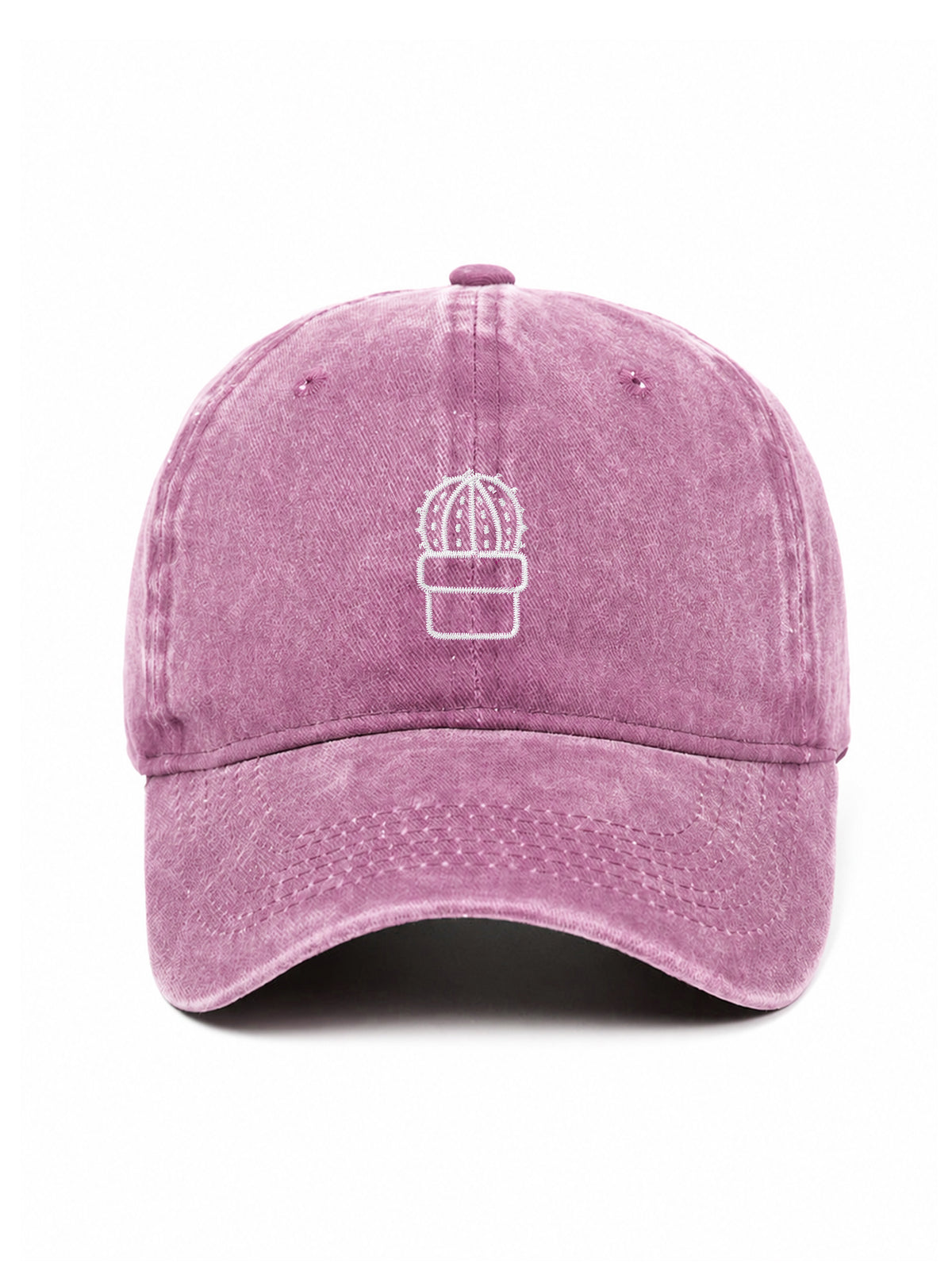 CACTUS - Capkov.com washed cap – bílá