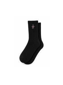 Capkov Embroidery Socks Astronaut – Black