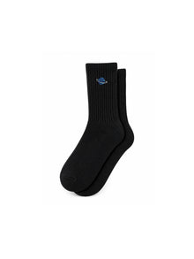 Capkov Embroidery Socks Planet – Black