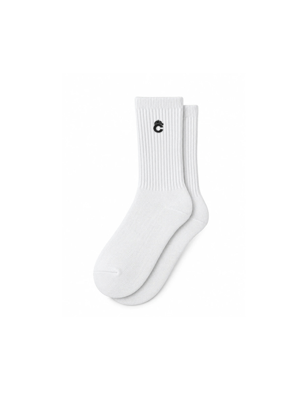 Capkov Embroidery Socks Capkov, White
