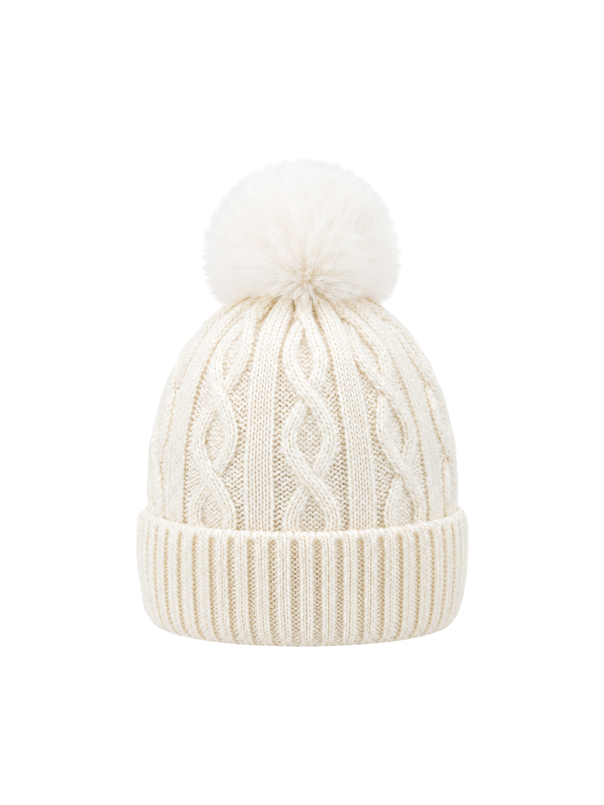 Kids Pom Beanie (1 Pom) – White | Capkov