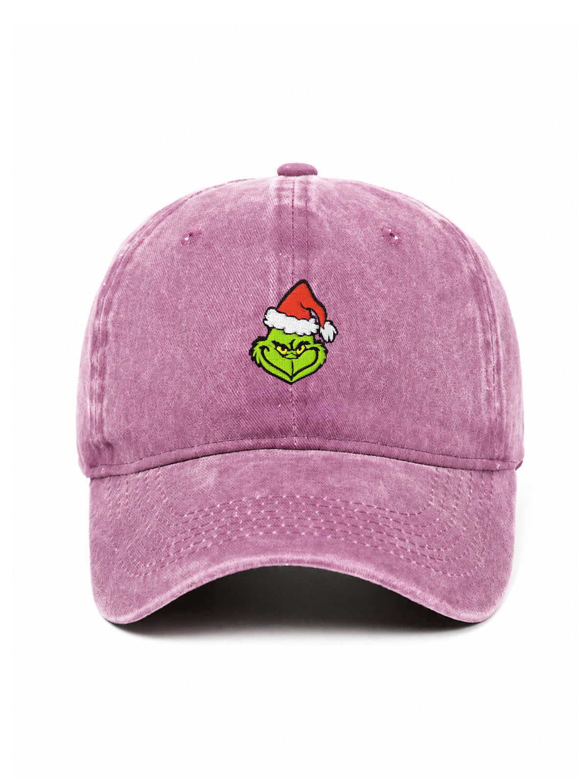 GRINCH - Capkov.com Washed Cap – bílá