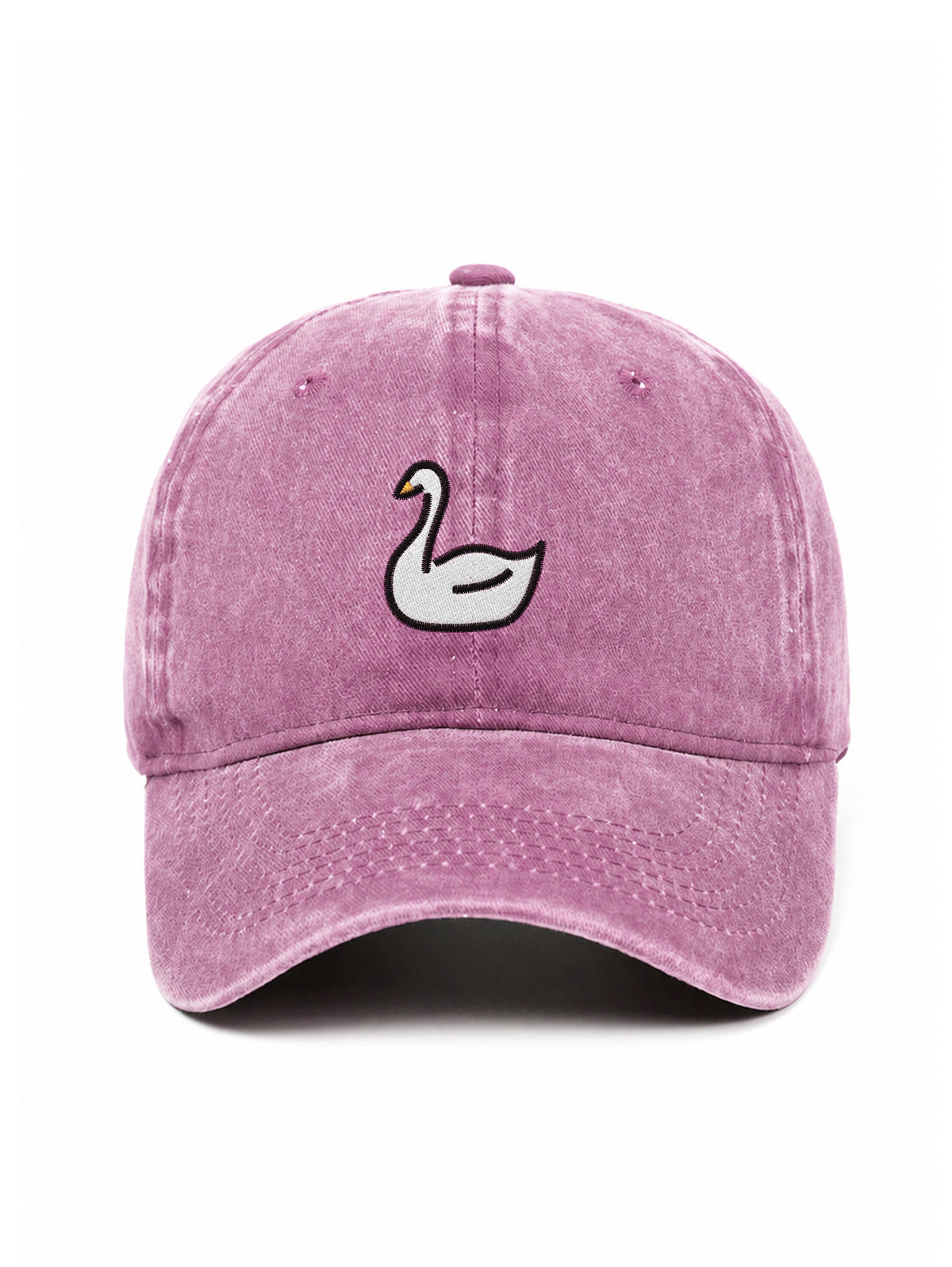 SWAN - Capkov.com washed cap – bílá
