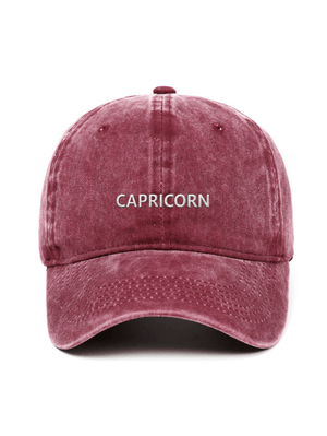 Capricorn - Capkov.com washed cap-Hat-Capkov