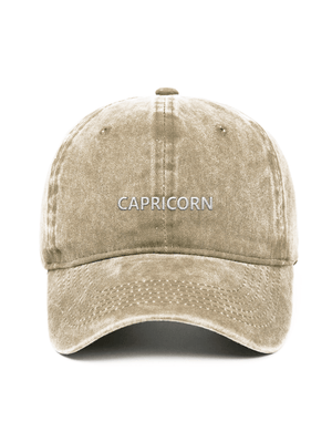 Capricorn - Capkov.com washed cap-Hat-Capkov