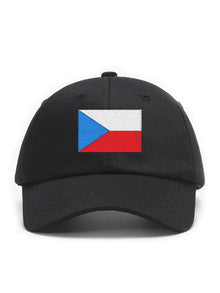 CZECH FLAG – cap, Black