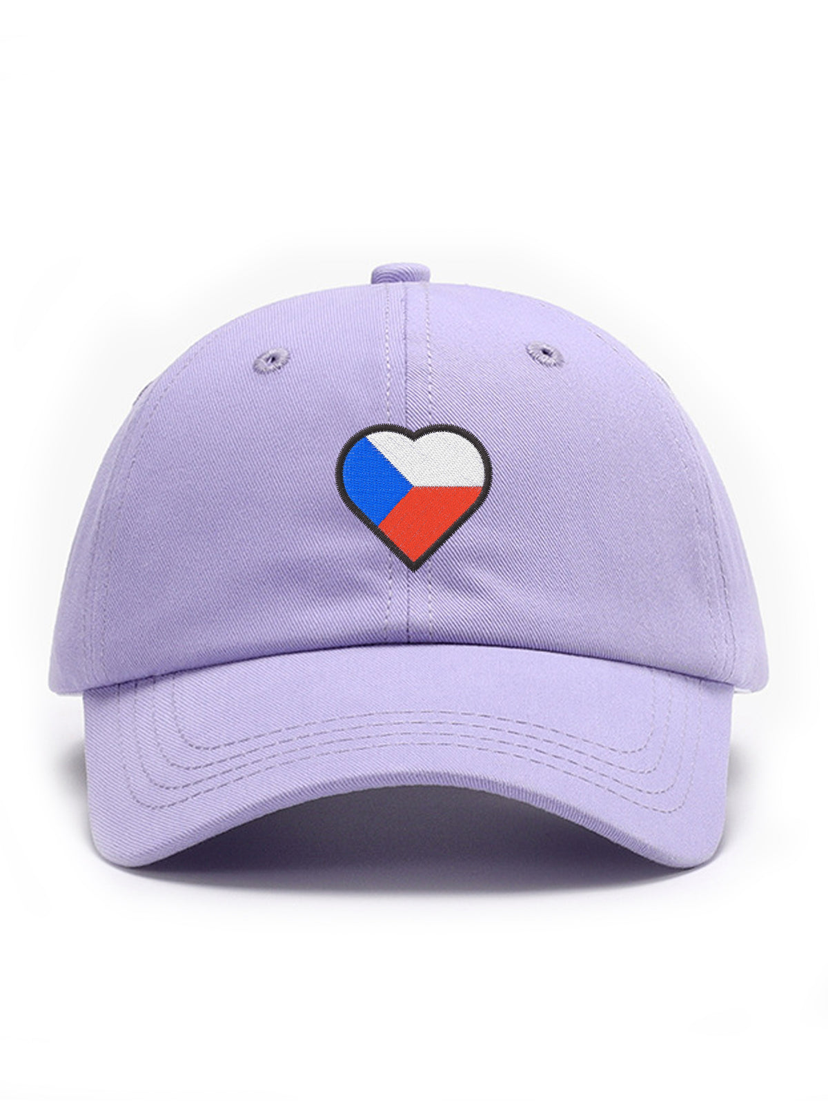 CZECH HEART – cap, Lilac – photo 12 of 12