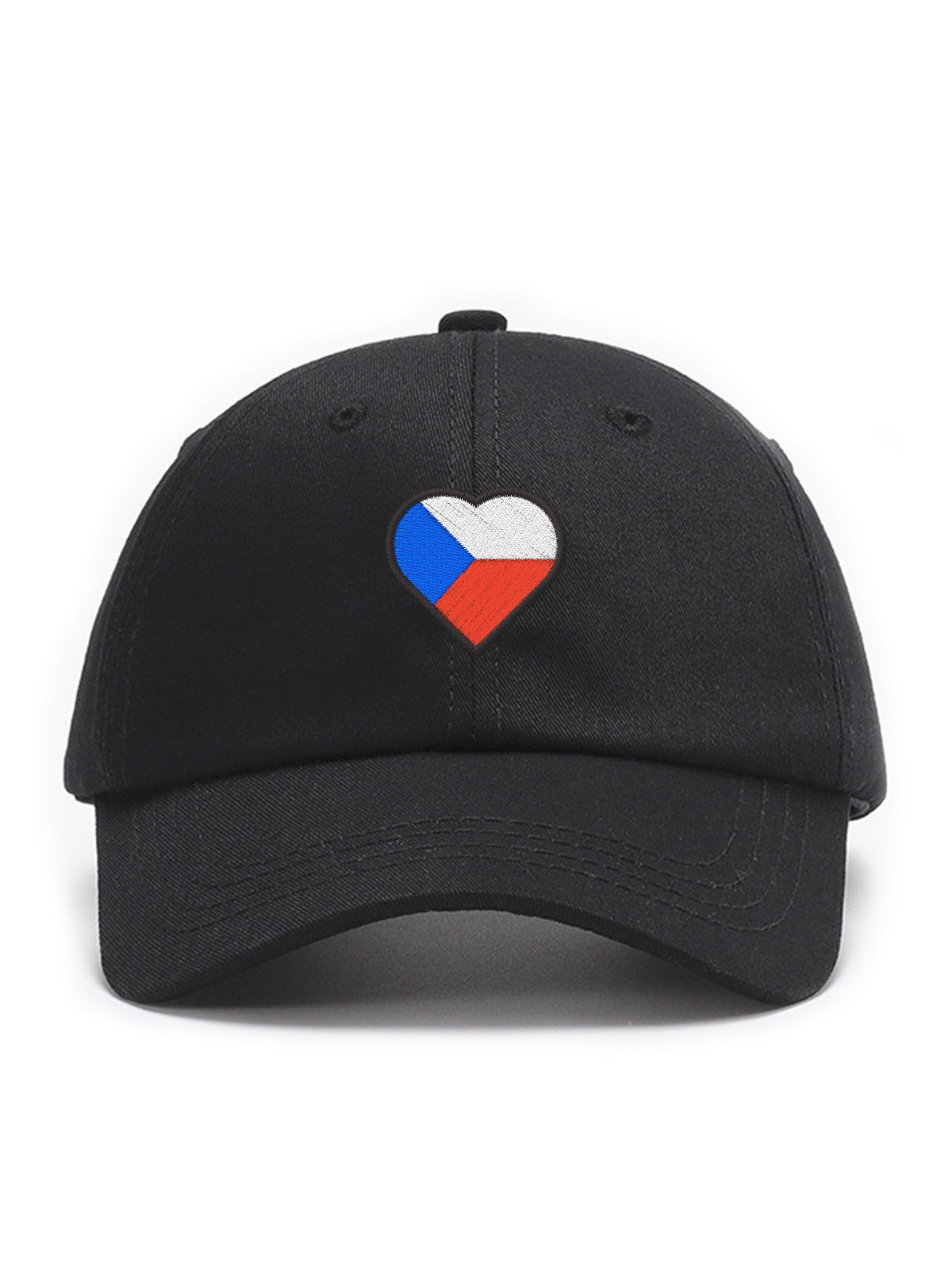 CZECH HEART – cap, Black