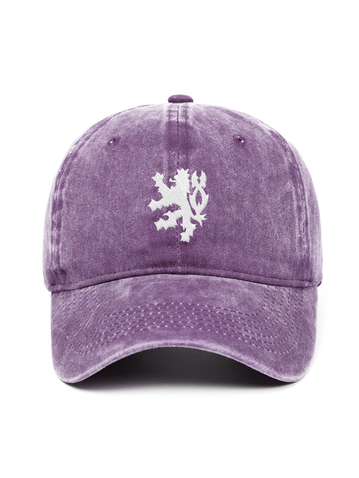 CZECH LION – washed cap, Washed Purple – photo 8 of 9